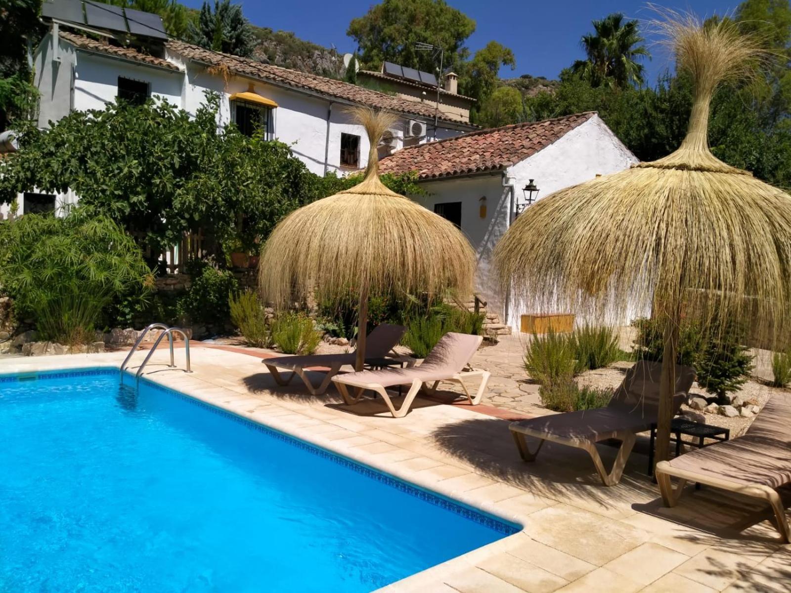 Molino Del Caracol Villa Benaojan Exterior photo